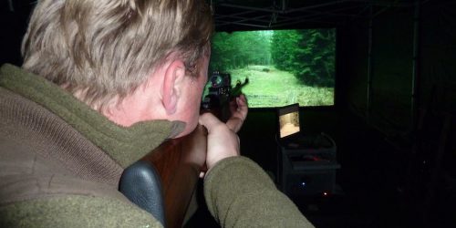 Schietsimulator Nederland Evenement Teamuitje Jagers Jacht Schieten Wild Wildseizoen